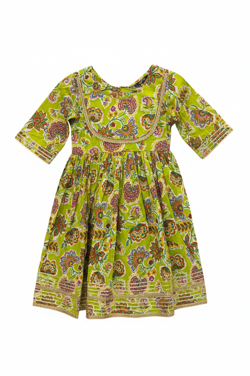 Kids floral jama