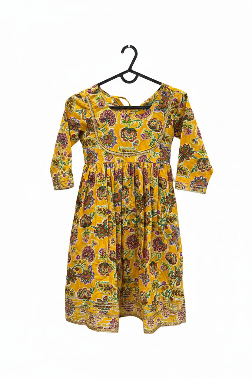 Kids floral jama
