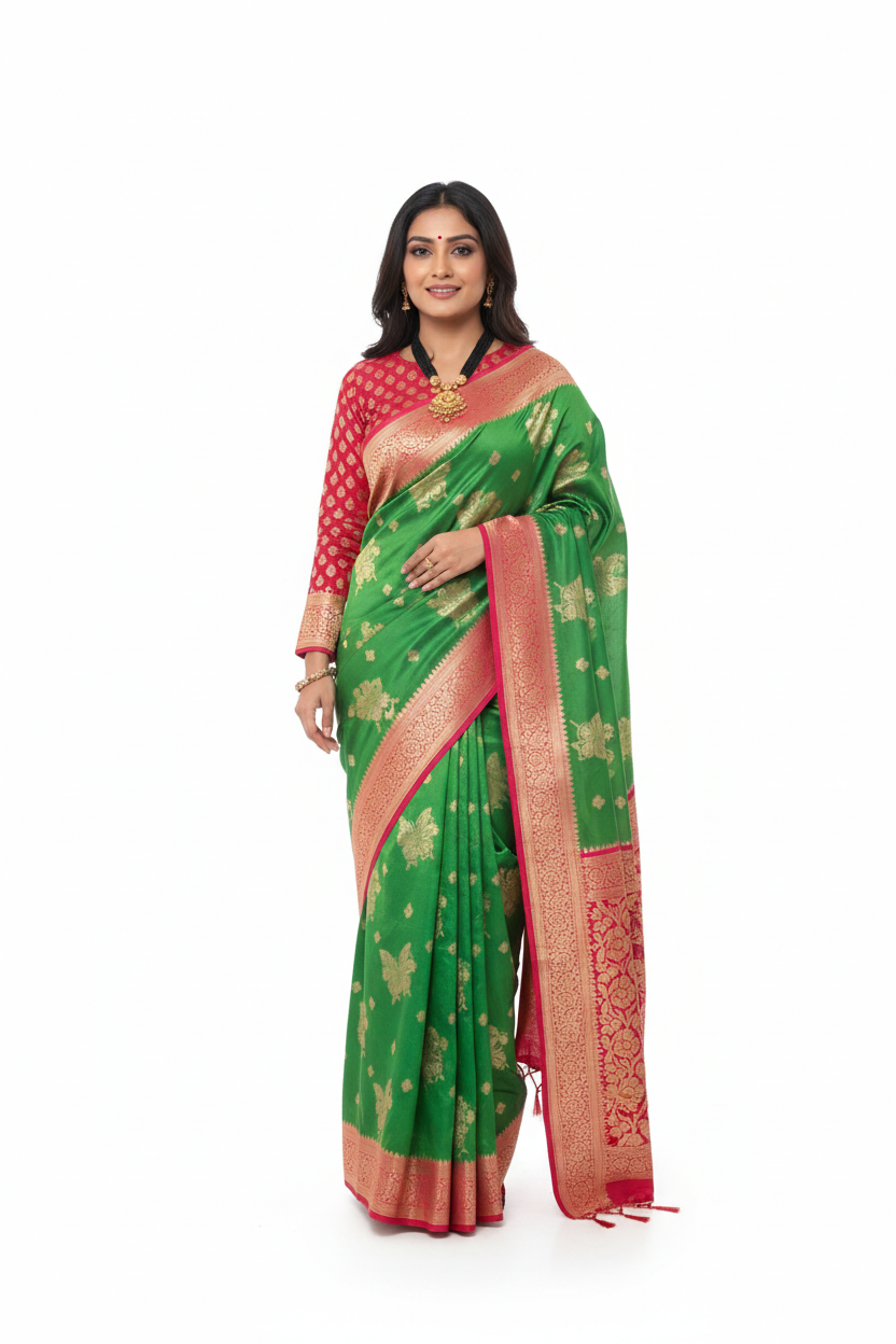 Dola silk saree