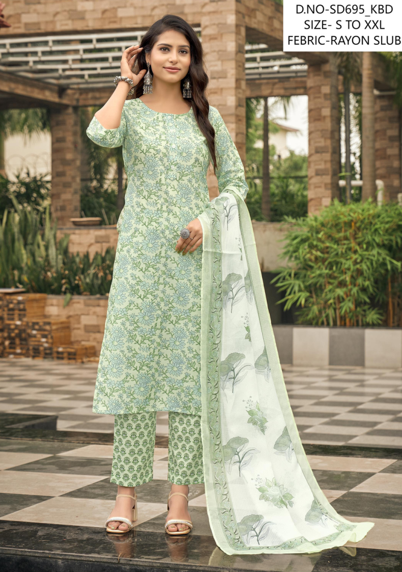 Kurta set three piece